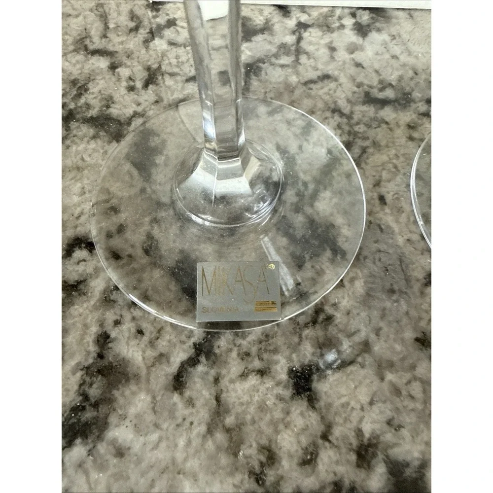 Mikasa Flame D'amore Crystal Pair Of Candlesticks 8